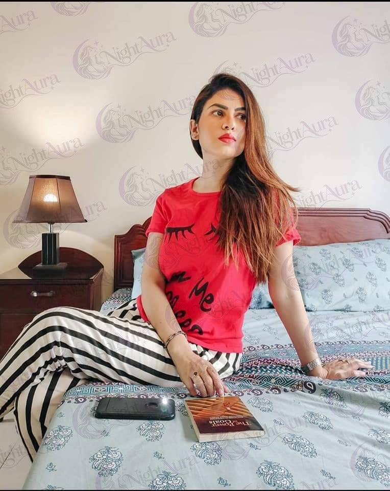 Red Let Me sleep Printed Night Suit