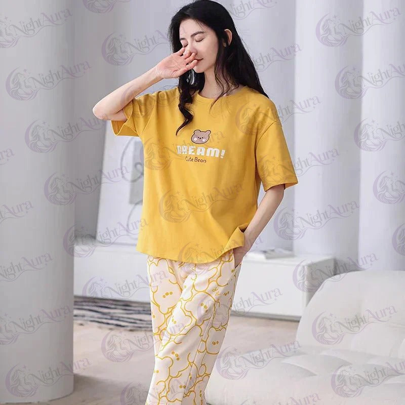 SR-DREAM PRINTED NIGHT SUIT